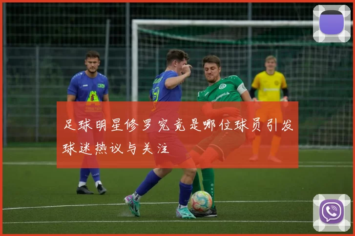 足球明星修罗究竟是哪位球员引发球迷热议与关注